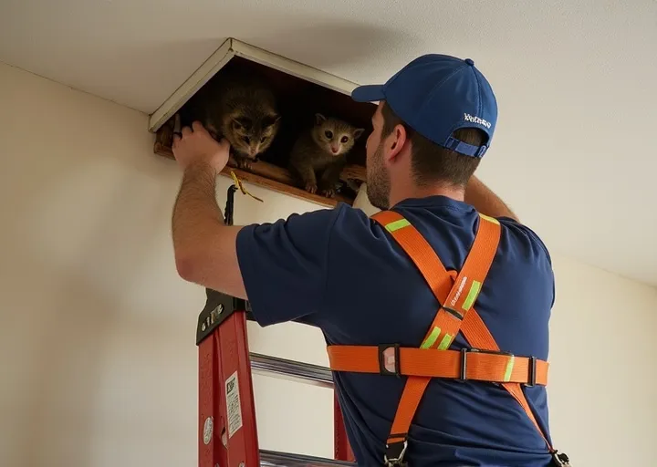 Safe Roof Cavity Access Battery Hill